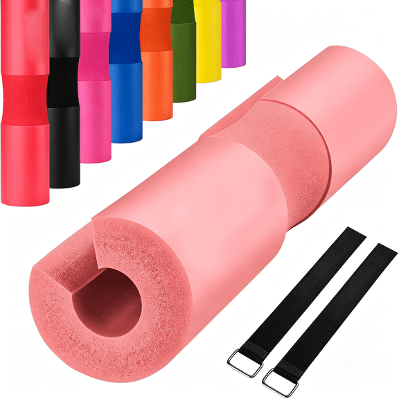 CYFW Barbell Pad Squat Pad for Squats—Squat Bar Pad—Great for Weightlifting,Lunges and Hip Thrusts—Foam Sponge Pad—Fit Standard and Bars Perfectly Bar Pad