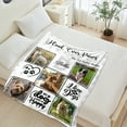 thumbnail image 7 of JML USA Custom Pet Flannel Blanket - Personalized Photo & Text Throw, Multiple Sizes, Lightweight & Wrinkle-Resistant, 2nd day shipping, 7 of 7