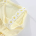 thumbnail image 6 of CAICJ98 Baby Girl Tutu Dress Long Sleeve Toddler Girl Sleeveless Tulle Dress Infant Summer Dresses Yellow,3-4 Years, 6 of 6