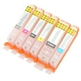 thumbnail image 4 of 5 Pcs Encre PGBK BK C m Y 5 Couleurs Sortie Fluide Encre Réutilisable, 4 of 8