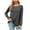 Dark Gray, variant on qucoqpe Womens Fall Tops Casual Solid Crewneck Long Sleeve Tunic Pullover Sweatshirts