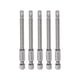 thumbnail image 1 of 5uds 5/32" Hexagonal Destornillador Taladro SAE 1/4" Hexagonal Vástago 3" Longitud Magnético S2 Acero Potencia Perforación taladros, 1 of 5