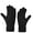 Black, variant on PRINxy Unisex Diamond Cable Knit Winter Gloves, Elastic Ribbed Wrist Warm Accessory For Cold Indoor Daily Tasks Red