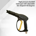 thumbnail image 4 of Water Nozzle High Pressure Alloy Hand Elastic Spray Can Nozzle with 360° Rotation for Car Wash, Garden, and Home Cleaning, 4 of 6