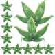 thumbnail image 4 of 1 juego de cálices de flores artificiales de plástico, sépalos de flores de simulación, soportes para flores falsas de bricolaje, 4 of 6