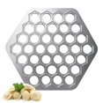 thumbnail image 4 of CUJM Fabricant de Raviolis Russes Manti Ravioli Pierogi Pelmennitsa en Aluminium, 4 of 5