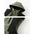 thumbnail image 6 of Stamzod Mens Outdoor Vest Winter Solid Color Sleeveless Oversized Vests with Hood Casual Athletic Jackets for Men Green O XXXL, 6 of 7