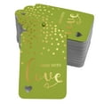 thumbnail image 1 of Inkdotpot Real Gold Foil Made With Love Text Tags Favor Hang Paper Tags 100 Pack, 1 of 6