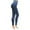Navy, variant on Comfy Leggings - Women's Knitted Fleece Lined Leggings - High Waist Full Length, Soft Warm Winter Pants Tummy Control Leggings for Women - Gray - Plus Size