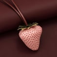 thumbnail image 6 of 3D Big Strawberry Bag Charms - Cute Purse Tote Handbags Keychain Fruit Accessories - Design Birthday Gift for Women, 6 of 6