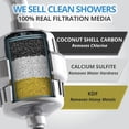 thumbnail image 2 of weAQUA Shower Filter Replacement Cartridge 1 Pack &ndash; Advanced 99% Removal System for Hard Water, Chlorine, Fluoride & Heavy Metals &ndash; Universal Fit, 2 of 6