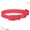 Red, variant on New Macaron Colored PVC Dog Collar Waterproof Dirt Resistant Easy To Clean Pet Collar Adjustable Neck Collar Pet Dog Collar Set