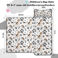 thumbnail image 5 of Beagle Dog and Footprints Toddler Nap Mats for Kids Preschool,Sleeping Mat Bag or Kids,Toddler Sleeping Bag,Toddler Nap Mat or Daycare, 5 of 6