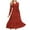 Orange, variant on Utoimkio Women's Casual Loose Long Sleeve Maxi Dress Fall Winter V Neck Full Length Swing Party Long Dresses for Women