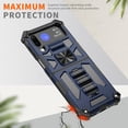 thumbnail image 3 of YSTINNG For Samsung Galaxy Z-Flip4 5G Case Protection Shockproof Cell Phone Case with Kickstand Protective Drop Proof Rugged Cover A311-001, 3 of 6