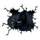 thumbnail image 3 of Halloween Horrible Scary Car Sticker DIY Skull Resistente al calor Anti-Sun Wallpaper Ndcxsfigh Accesorios para autos y motos, 3 of 9