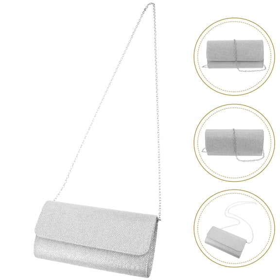 LOLIPPYY Women's Stylish Evening Clutch Purse with Chain Strap, Elegant Envelope Bag for Weddings, Proms, Parties, and Special Occasions