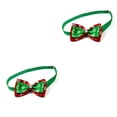 thumbnail image 1 of Collares para mascotas Billuyoard Corbata para perros Navidad 2piezas VN088-1, 1 of 5