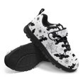 thumbnail image 3 of Pointodoor Black Bat Spider Cobweb Shoes for Kids Size 1 Slip on Halloween Sneakers for Boys Girls Hook and Loop Running Tennis Shoes Athletic Sports Lightweight Mesh Sneakers, 3 of 7