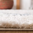 thumbnail image 4 of SAFAVIEH Berber Fringe Apache Geometric Shag Area Rug, Cream/Gray, 5'3" x 7'6", 4 of 10