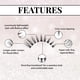 thumbnail image 4 of Pestañas postizas Ardell Faux Mink Lashes 814 negras, paquete de 4, 4 of 5