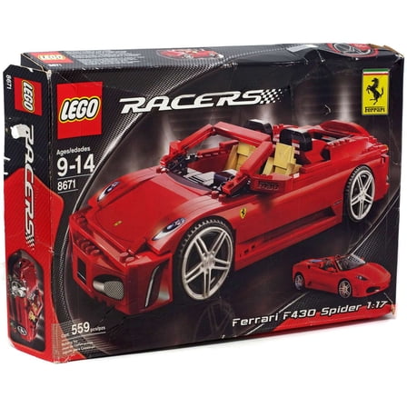Pre-Owned Racers Ferrari 430 Spider Set LEGO 8671 [Damaged Package]