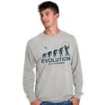 thumbnail image 3 of Fly Fishing Joke Cool Funny Fishermen Men's Long Sleeve Tee T Shirt Brisco Brands M, 3 of 5