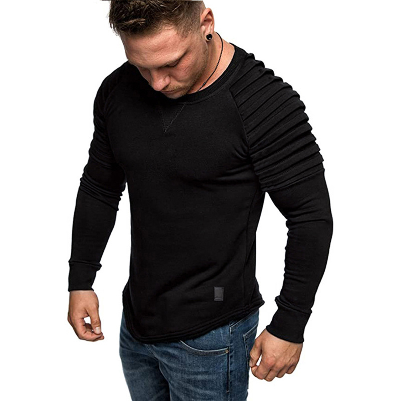 Men Winter Cable Knit Sweater, Casual 