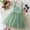 Green, variant on Spazoro Toddler Girls Dresses, New Style Short Sleeve Round Neck Solid Color Princess Dress for Child Girls Green Size 2 T