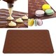 thumbnail image 4 of BRI 48 agujeros de silicona macarrón pastel almohadilla bandeja para hornear horno estera antiadherente herramientas Diy accesorio de cocina, 4 of 10