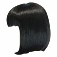 thumbnail image 3 of Hot! New! WEIWEIGG Brazilian Black Short Wig, Straight Wig for Women, Glueless Lace Front, Human Hair Wig, Natural Look, Breathable, Durable for Daliy Use, 3 of 6