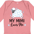 thumbnail image 4 of Inktastic My Mimi Loves Me Baby Lamb Boys or Girls Long Sleeve Baby Bodysuit, 4 of 5
