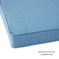 thumbnail image 4 of Greendale Home Fashions 18 x 18 in. Denim Outdoor Dining Seat Cushion (4 pack), 4 of 6