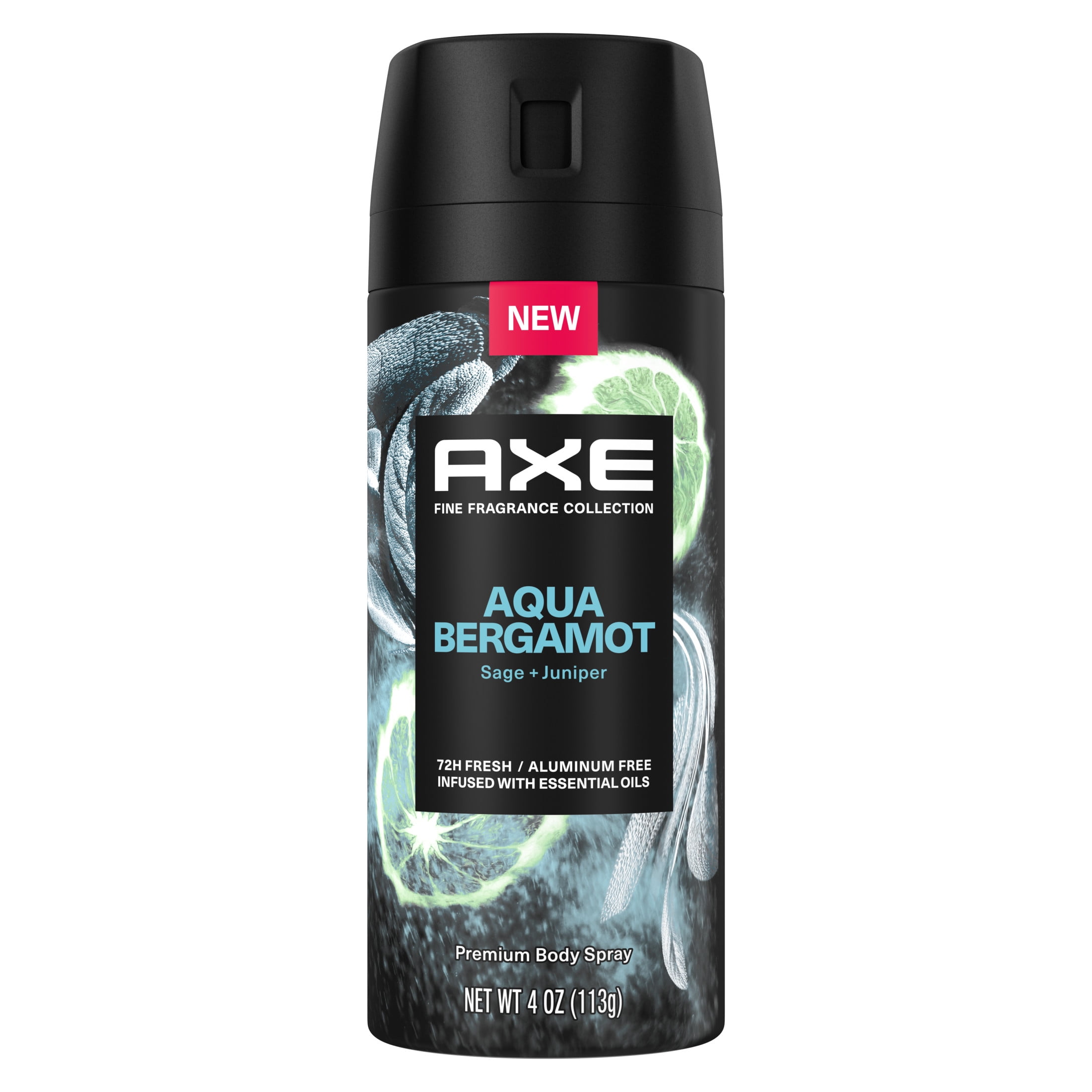 Axe Fine Fragrance Collection Premium Deodorant Body Spray for Men Aqua