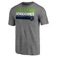 thumbnail image 2 of Men's  Heather Gray Seattle Seahawks Square Off Tri-Blend T-Shirt, 2 of 3