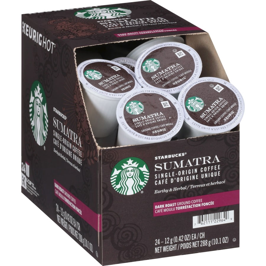 Starbucks K-Cup Sumatra Coffee - Dark 