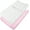 Pink/White, variant on Ultra Soft Minky Dots Changing Table Cover Sheets Set of 2. PINK & WHITE