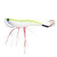 Señuelo de pesca de camarón de 12cm/17,2g, útil aparejo de pesca con ojos 3D, señuelo biónico de camarón
