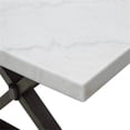 thumbnail image 6 of Picket House Furnishings Landon Marble Top Dining Table in White, 6 of 9