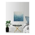 thumbnail image 3 of Marmont Hill Blue Bushes Painting Print on Wrapped Canvas, 3 of 3
