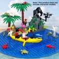 thumbnail image 5 of Building Block Set – Resort Island Theme – Small Particle Construction Kit – DIY Vacation Scene Model, 5 of 5