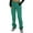 Green, variant on Aayomet Long Stilt Pants New Women's Pants Pocket Panel Casual Loose Mid Rise Jeans Women,Black XL