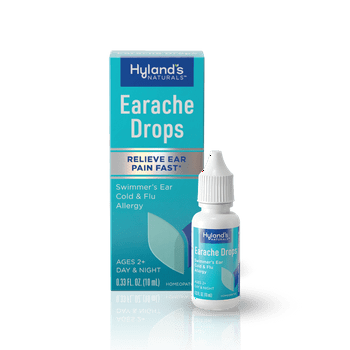 Hyland's Earache Drops, Natural  of Earaches, Swimmers Ear and ies, 0.33 Oz