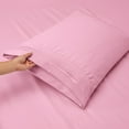 thumbnail image 3 of Clara Clark, Queen Size, Bed Sheets Set, Luxury Bedding Sheets Set, 4-Piece Bed Set, Deep Pockets Fitted Sheet 100% Soft Microfiber, Hypoallergenic Cool & Breathable, Lilac, 3 of 7