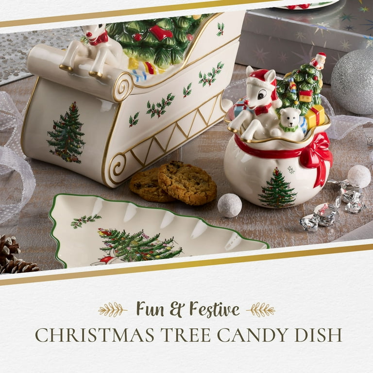 Christmas candy dish discount