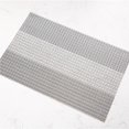thumbnail image 2 of Advancent Restaurante con estilo Almohadilla aislante Mantel individual Posavasos creativo para el hogar Cocina y Comedor plata y gris Advancent HA024911-02, 2 of 6