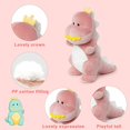 thumbnail image 6 of Cute Stuffed Dinosaur Plush, 12" Soft Dino Plushie Toys for Boys Girls Baby Kids, 6 of 10