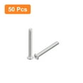 thumbnail image 3 of Unique Bargains M1.4x0.3x12mm 50Pack Metal Flat Round Head Screws Phillips Drive Machine Bolt, 3 of 5