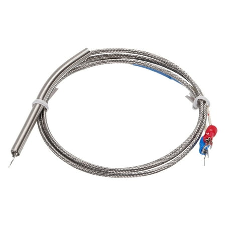K Type Thermocouple Temperature Sensor PT100 4mm Ring High Temperature ...