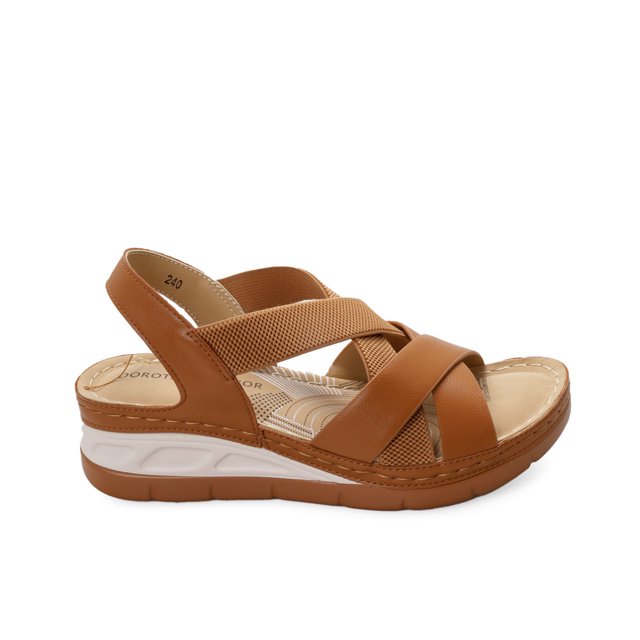 CONFORT SANDALIA D06950108553 CAMEL 24.4 Dorothy Gaynor CONFORT SANDALIA D06950108553 CAMEL 24.4